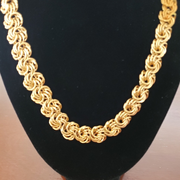 Napier Gold Multi Ring necklace - Picture 3 of 5